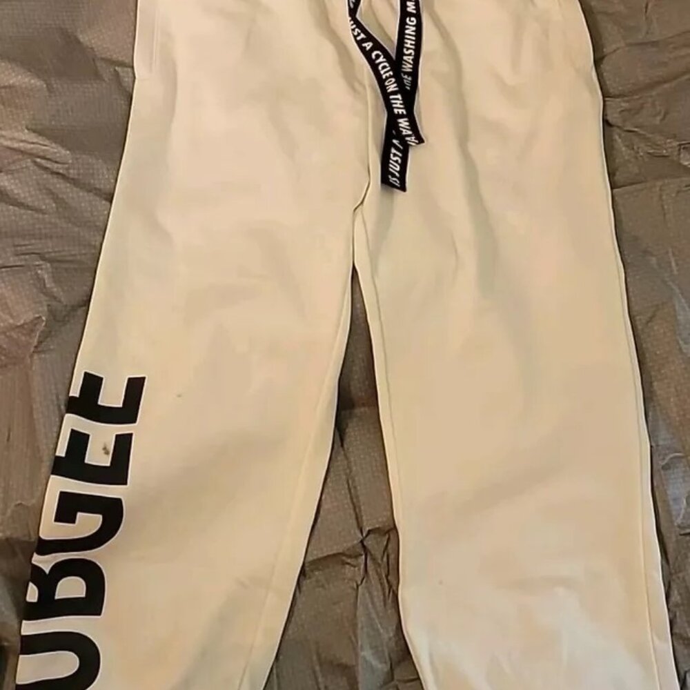 Dubgee by Whoopi Branded Jogger Sweatpants Small NWT